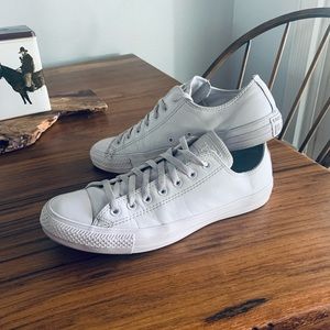 Leather Converse